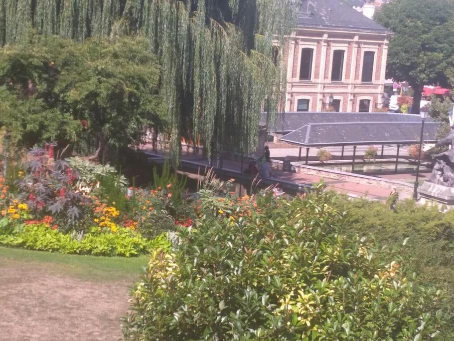 Cote Lavoir A Honfleur, Parking Prive, Ascenseur Bagian luar foto